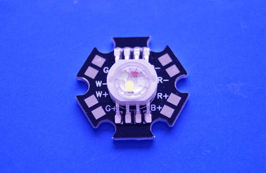 4X3W Epistar LED Chip Yüksek Güç RGBW Siyah Yıldız PCB ile Diyot Led