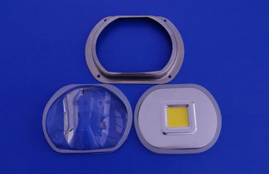 100W Bridgelux Led Cam Lens, Led sokak lambası optik cam lensi