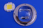120X60 Derece LED Sokak Işık Lens Cam Lensler Metal Tutucu ile Suya Dayanıklı