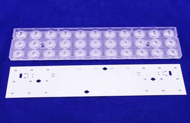 satın al 30 Derece Led Optik Lens, Duvar Yıkayıcı Işığı için PMMA LED Lens Çevrimiçi üretim