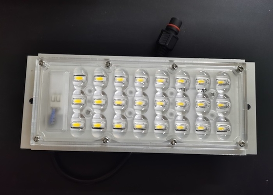 satın al 173x71mm 24 LED 5050 SMD Modülü LED Sokak Işığı Optik Lensli Bileşenler Çevrimiçi üretim
