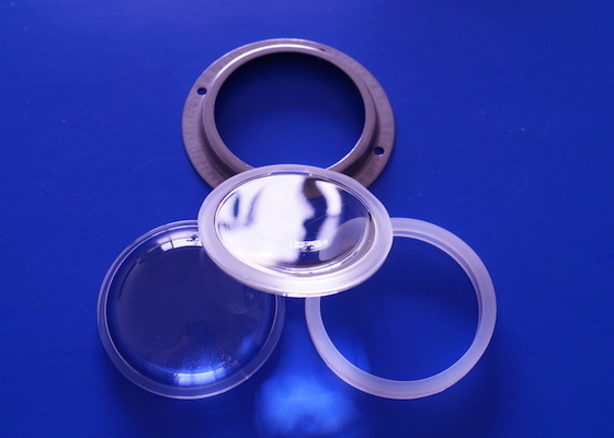satın al HB66-60 COB LED Cam Lens 60 Derece 66mm Çaplı Borosilikat Cam Lens Çevrimiçi üretim