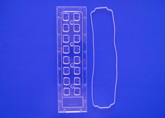 252x70mm Series 3535 LED Array Lens Waterproof IP65 For 16 LED Board 16w 24w 36w