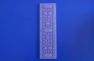 satın al TYPE3 64 adet 3030 LED Lens 250 * 74mm Plastik Malzeme Led Sokak Işık Lens Dizisi Çevrimiçi üretim