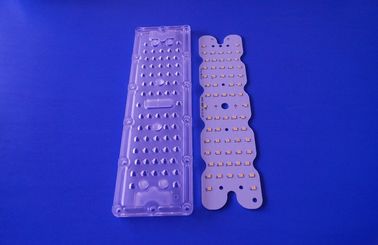 satın al 50 W 3030 LED Lens Sokak Işık Dikey 80x150 Derece 64 adet SMD 3030 Led Modülü Çevrimiçi üretim