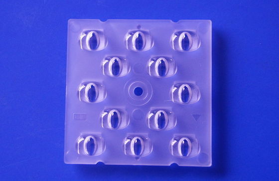 TYPE 2 12 IN 1 LENS For 3030 SMD 50X50mm Streetlight Lens For Flexible Assembly