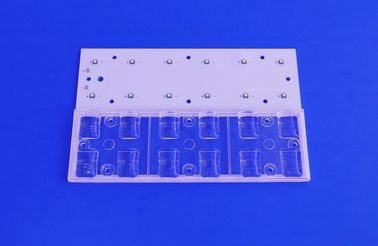 satın al 90x126 Derece 12W Led Array Lens Şeffaf PMMA% 93 Geçirgenlik Çevrimiçi üretim