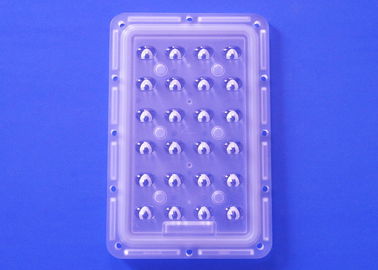 satın al 3535 SMD Plastik Enjeksiyon Kalıp LED Optik Lens 24W Asimetrik Sokak Işık İçin XPG3 Çevrimiçi üretim