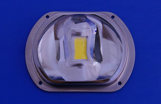 100W Bridgelux Led Glass Lens , Led street light optical glass lens