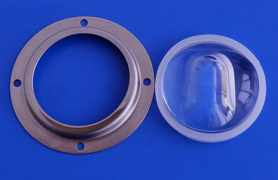 Height 20mm 10W Led Light Lens , LED Optical Lens For Led Street Light