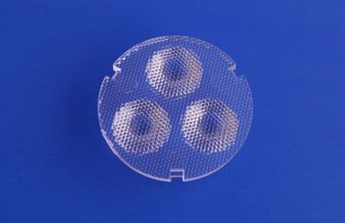 satın al Yedek Aydınlatma Parçaları için Optik PMMA 3W Boncuk Yüzey Lens Led Lens Dizisi Çevrimiçi üretim