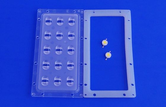 PC Edison Led Street Light Lens For Road Light Module Fixtures