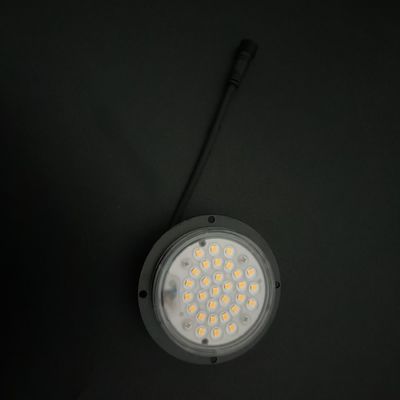 20w 30w 3000k Round LED Module Black Heatsink 90 Degree Lens For LED Post-Top Light