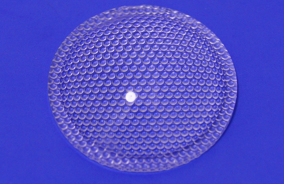 90 degree High Power 1W / 3W PMMA Led Lens for Edison Leds , Bead surface