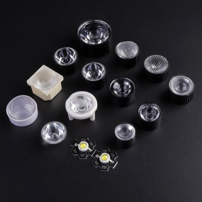 satın al 15mm Clear Yüzey PMMA LED Lens, Led Torch ışığı için içbükey Optik lens Çevrimiçi üretim