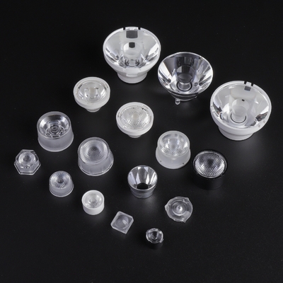 satın al 15mm Temizle PMMA Led Kolimatör Lens, Led Torch için Led ışık lensi Çevrimiçi üretim