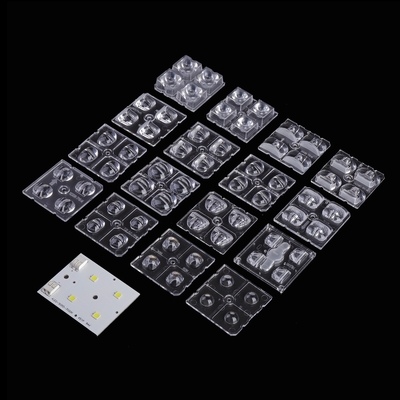 satın al LED Sokak Işığı Modülü, IESNA Tip II Yol Işığı için Optik PC Led Işık Lensleri Çevrimiçi üretim