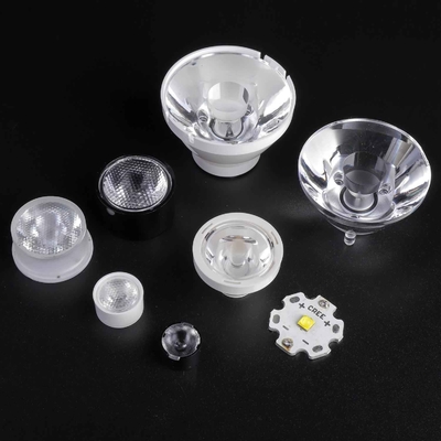 satın al Led Aydınlatma İçin Siyah Tutucu ile 30x60degree 15mm Collimatorl Güç LED Lens Çevrimiçi üretim