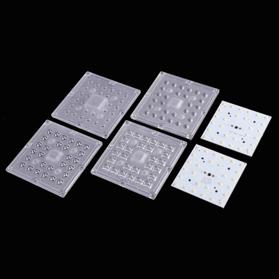 satın al SMD3535 150lm LED Sokak Lambası Güçlendirme Kitleri Optik PC Lens Çevrimiçi üretim