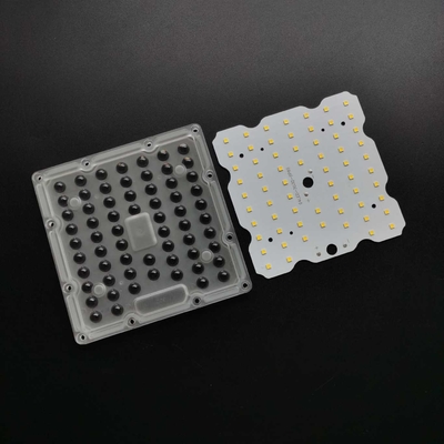 satın al Tünel Işığı İçin 50w 90 Derece SMD3030 Kare LED Lens Çevrimiçi üretim
