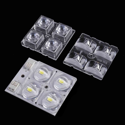 satın al 4 1 5050 LED 50x50mm SMD 3030 Yüksek Bay Işık İçin Led Lens Çevrimiçi üretim