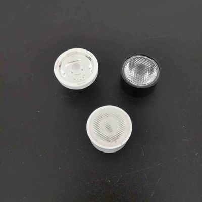 Single PMMA Power LED Lens 30x60degree with Black Holder For Street Lamp