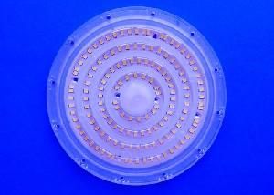 100W 3030 Led PCB Module High Bay Light Lens PC Material 92% Transmittance