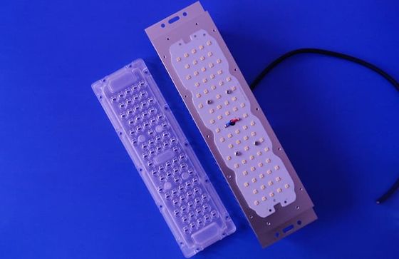 Waterproof SMD 3030 50watt LED Light Engine Module 80*150 Degree With Lens