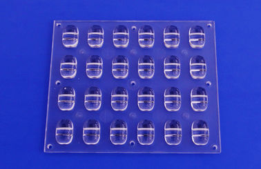 satın al Kare Lamba Optik LED Lens Dizisi PC PCB ile Yüksek Güçlü Led Çevrimiçi üretim