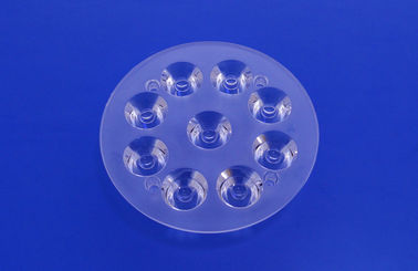 satın al 9 x 1w Bridgelux LED Optik Lens, PCB Kurulu ile Led Reflektör Lens Çevrimiçi üretim