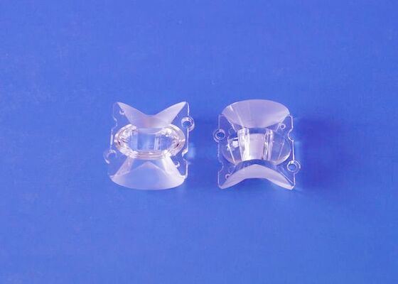satın al SMD3030 için 10x120 Derece PC PMMA Optik Lens Kelebek Şekli Çevrimiçi üretim