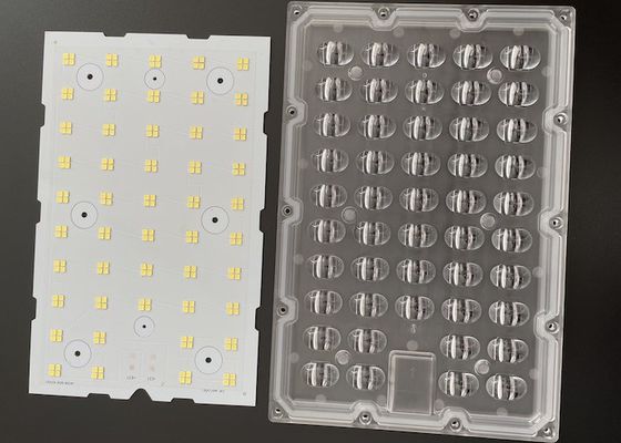 satın al 192 ADET SMD3030 1W 6V LED Lens Modülü TYPE2-M 48 Nokta Lens 150LM/W Çevrimiçi üretim