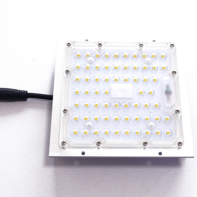 satın al Kare Şekilli SMD3030 LED Sokak Aydınlatma Kitleri 50w 150lm/W Silikon Conta Çevrimiçi üretim