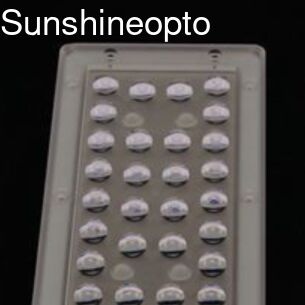 56W PC LED Collimator Lens for SMD 3030 Leds with Multiple Beam Angles for Street Light