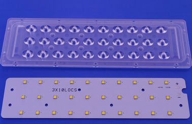 Benzin İstasyonu Lambası için 3535 PCB Plaka Montaj LED'leri ve Optik Lens