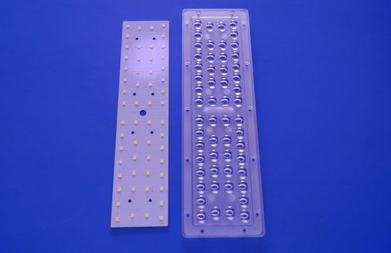 145x70 Derece 3030SMD 150-160lm Watt Modülü Per PC Array Lens LED Sokak Işığı Bileşenleri