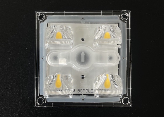 10w 15w 20w kare 5050 SMD LED modül su geçirmez lens 50x50mm 4'ü 1 arada 60/90/75x150 derece