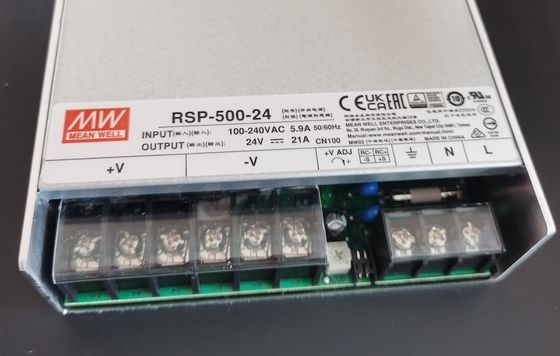 MEAN WELL RSP-500-24 24V 21A 504W AC DC Tek Çıkışlı Kapalı Anahtarlama Güç Kaynağı
