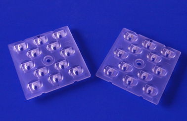 12 1 Optik PC LED Lens Dizisi için TYPE3 3030 SMD Lens LED Sokak lambası