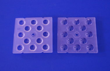 5050 LED Lens için yuvarlak Desenli Yüksek Bay Işık LENS 90 Kiriş açısı