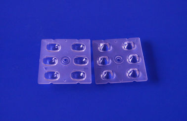Yüksek Geçirgenlik Çoklu Lens Dizisi 5050 SMD Chip Led Sokak Işık Lensi ROHS