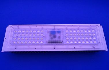 50 Watt 3030 LED Sokak Lambası Bileşenleri Sürücüsüz 25/60/120 / 157x85 derece Array Lens
