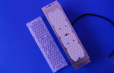 Su geçirmez SMD 3030 50watt LED Işık Motor Modülü Lens ile 80 * 150 Derece