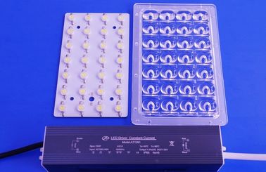 PCB Modülü ile Yol Lambası İçin PMMA Bridgelux LED Sokak Işık Lensi