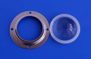 90 derece 50mm COB lens, Led Taşkın Işık İçin LED Optik Lens