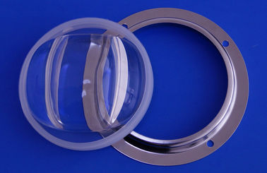 Yükseklik 30mm Sokak Cam İçin Led Cam Lens / Dış Mekan Aydınlatma için Led Optik Lens
