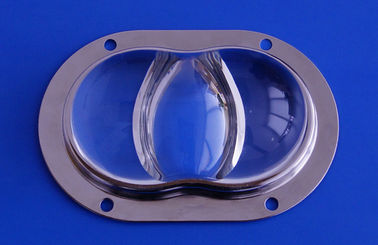 COB 10W - 100W Led Cam mercek, Led modül mercek için LED Optik Lens