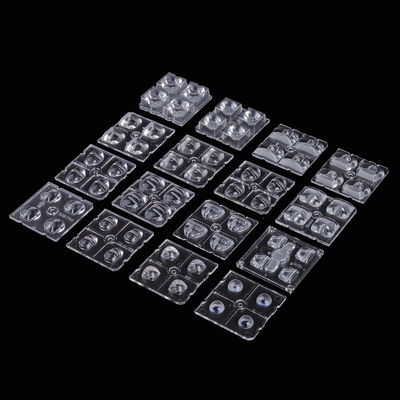 PC Led Sokak Işığı Yol Lambası için LED Lens 157x57 Derece