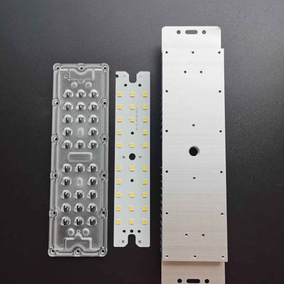 SMD 5050 Led Modül LED Sokak Lambası Modül Bileşenleri 90x120 Derece Yol Lambası