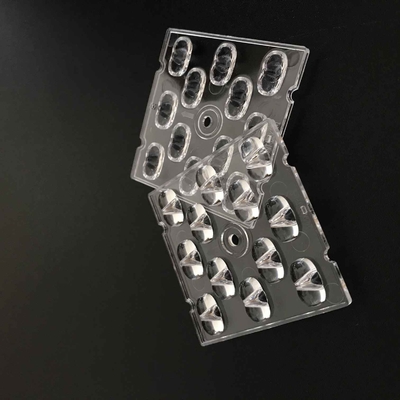 SMD 3030 Led Lens, TP4-S 50x50mm Led Sokak Işık İçin Optik Lens